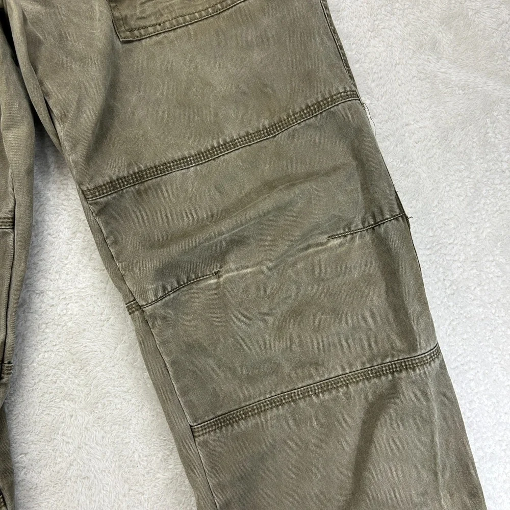 Trailer Double Knee Utility Pants Mens 30x32 Olive Green Heavyweight Outdoor Y2K